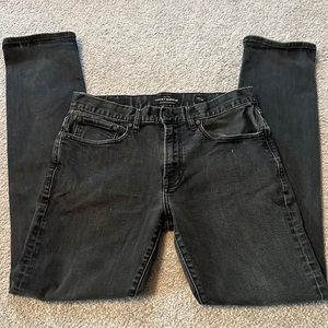 Lucky Brand Mens Black Slim Jeans 121 Slim 30/32